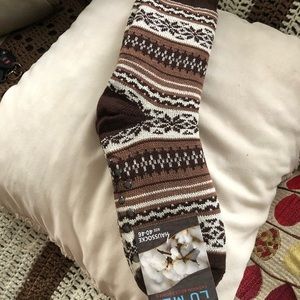 Vintage Lu Mei cozy socks.